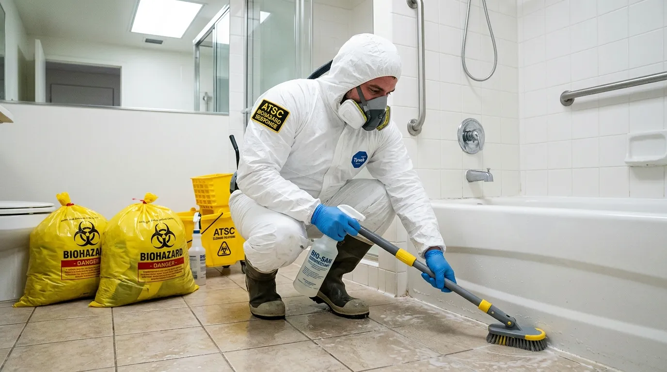 Decontamination equipment deployed for Blood Cleanup in El Segundo